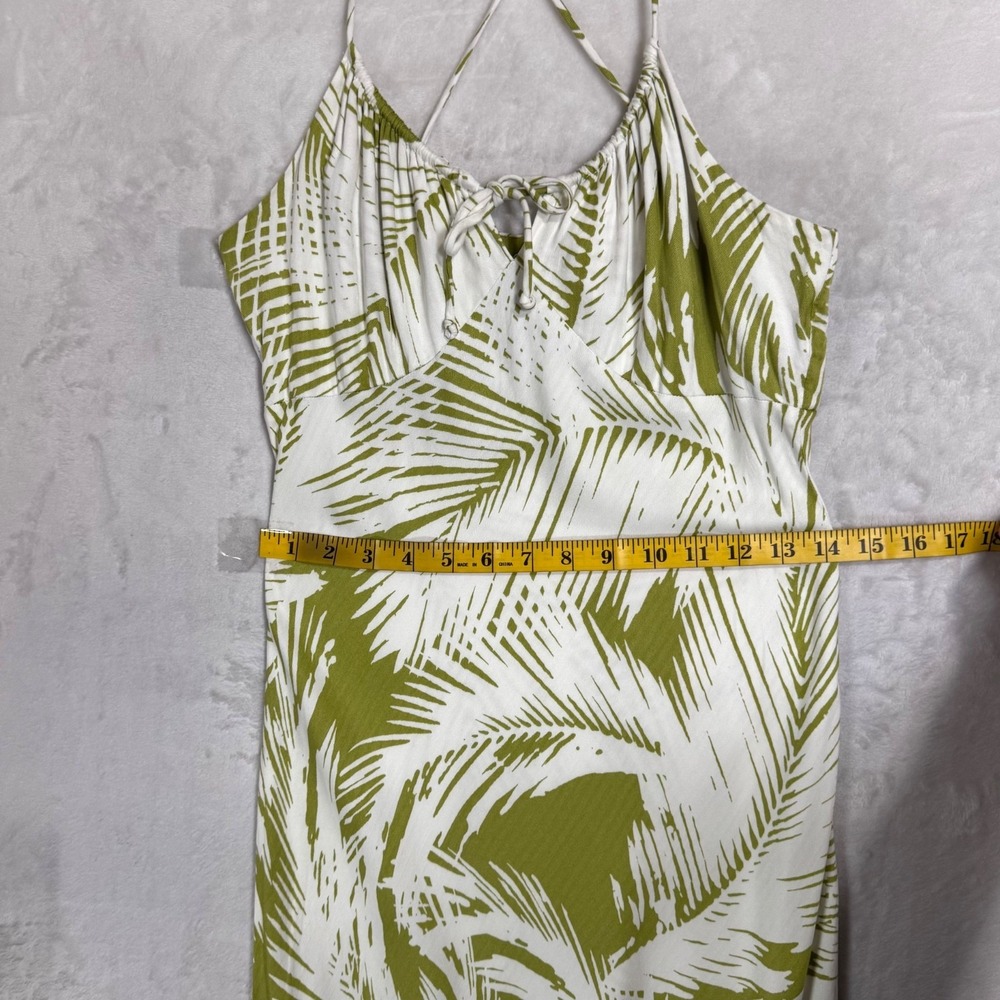 Olive Palm Print Maxi Dress - Women - Picture 14 of 16